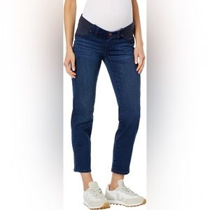Madewell Maternity Mid-Rise Classic Straight Jeans in Dahill Wash Size 24